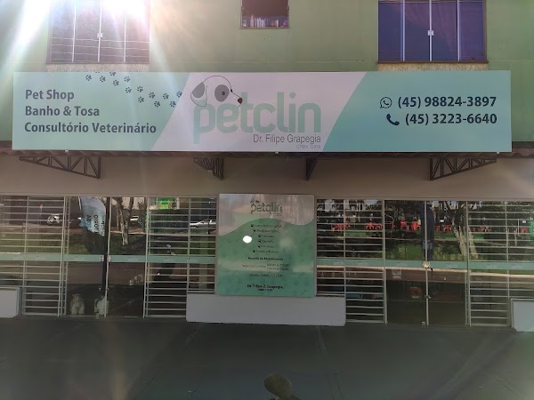 Fachada da Petclin — Avenida da FAG, 158